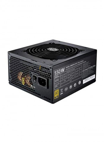 550W Full Modular Power Supply Unit Black