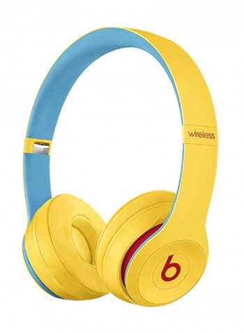 Solo 3 Wireless Club Collection On-Ear Headphones Yellow