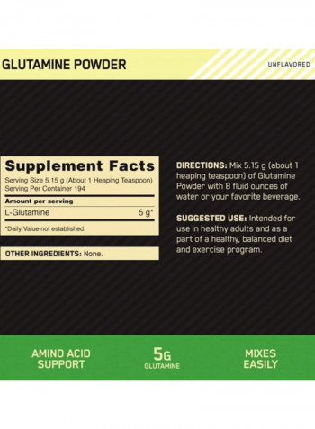 Glutamine Powder 5000mg