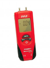 Hold and Error Code Measure Gauge Manometer PDMM01 Pink/Black 6.69x2.17x1.30inch