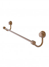 Venus Collection Twist Accent Towel Bar Brushed Bronze 24inch
