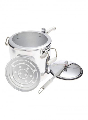 BigBoy Pressure Cooker Silver/White 22L