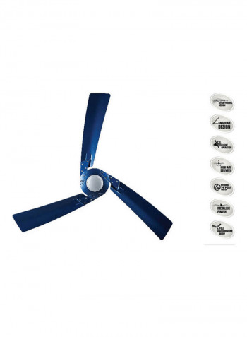 Ceiling Fan 68 W 250994 Blue