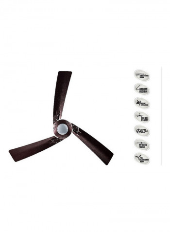 Ceiling Fan 68 W 250996 Chocolate Brown
