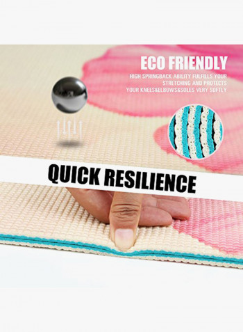 Non Slip High Density Eco-Friendly Premium Yoga Mat 0.25X72X24inch