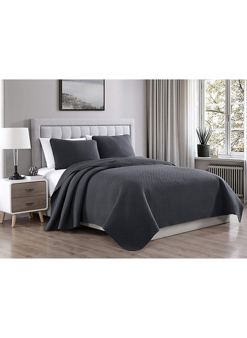 Elliott Twin And Twin XL Bedspread Grey