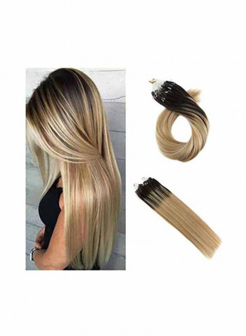 Micro Ring Human Hair Extension Brown