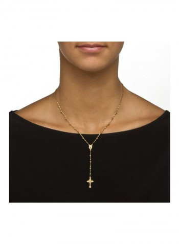 925 Sterling Silver 18 Karat Gold Plated Necklace