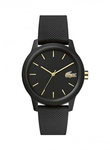 Women's Analog Wrist Watch with Rubber Strap