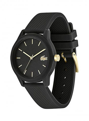 Women's Analog Wrist Watch with Rubber Strap