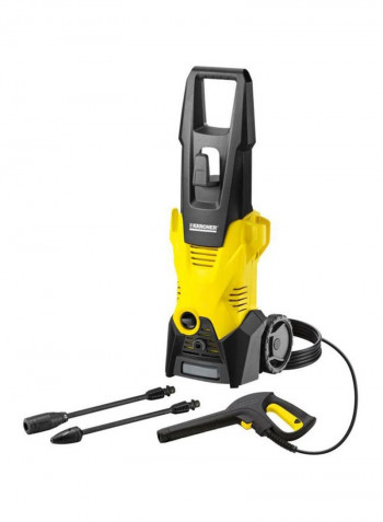 Pressure Washer With Accessories Yellow/Black 29.6x49.6x31.6cm