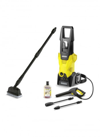 Pressure Washer With Accessories Yellow/Black 29.6x49.6x31.6cm