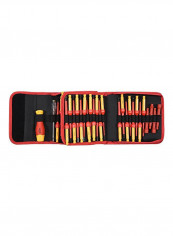 50-Piece Insulated Screwdriver Set Yellow/Red/Black 19x7.5x19centimeter