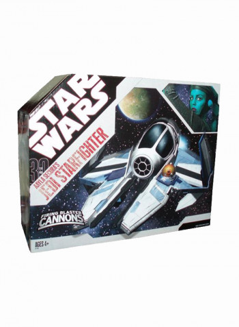 Clone Wars Saga Vehicle Aayla Secura's Jedi Starfighter