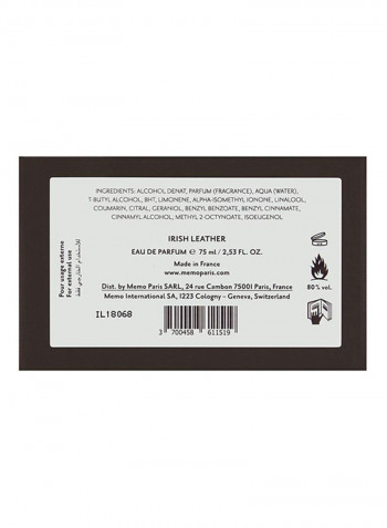 Irish Leather EDP For Unisex 75ml