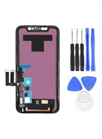 LCD Display Touch Screen Digitizer Assembly Parts Replacement for iPhone 11 Black 15.5x7x0.5cm Black