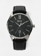 Men's Distinction Water Resistance Leather Analog Watch 1513794