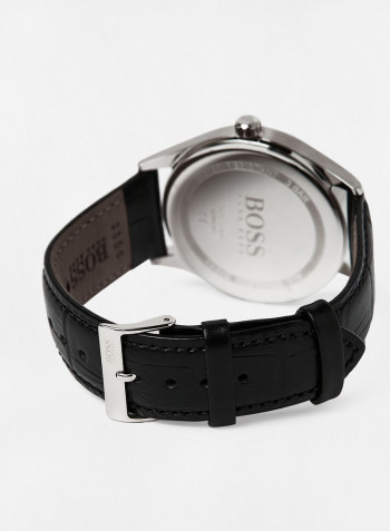 Men's Distinction Water Resistance Leather Analog Watch 1513794