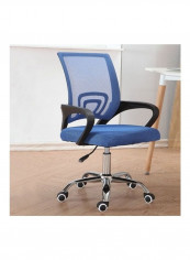 Office, Home Comfortable Simple Desk Chair Blue/Black