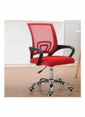 Office, Home Comfortable Simple Desk Chair Red/Black
