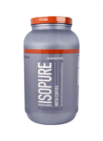IsoPure Protein Powder With Coffee - Colombian Coffee