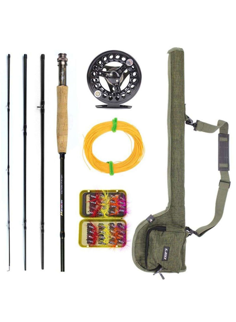 Fishing Rod And Wheel With Bag