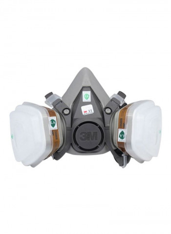 Half Face Respirator Gas Mask Multicolour 20x20x10cm