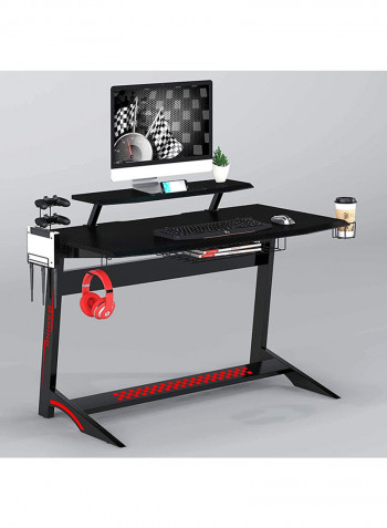 Mahmayi Ultimate Modern Gaming Table Black 150cm