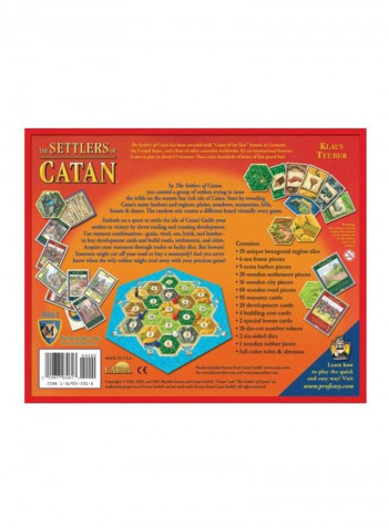 The Settlers Of Catan Board Game MFG3061