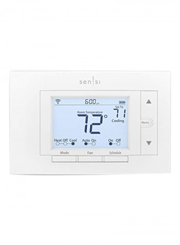 Wireless Digital Thermostat White 3.8 x 5.9 x 1inch