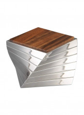 2-Piece Coaster Set Silver/Brown 4.2x4.2x3.5inch reviews 2-Piece Coaster Set Silver/Brown 4.2x4.2x3.5inch