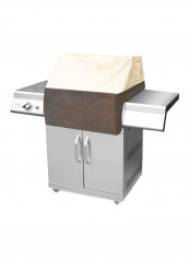 Grill Protector With Air Vent Beige/Brown