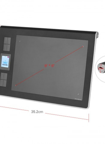DWH69 Drawing Graphic Tablet Black