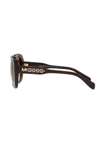 Women's Klosters Oversized Frame Sunglasses - Lens Size: 56 mm