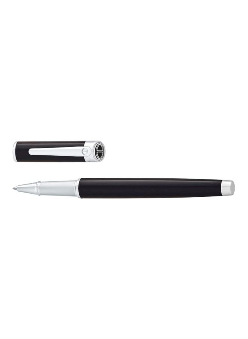 Essentials Collection SS Chrome Rollerball Pen Black