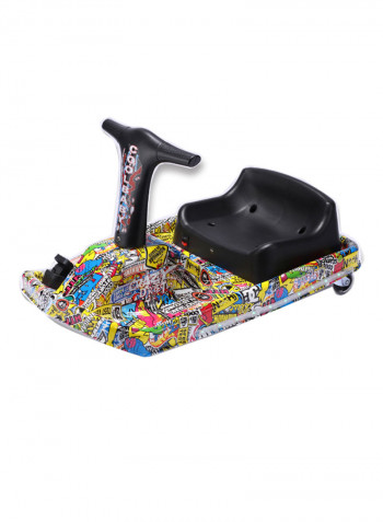 2-In-1 Electric Drifting Ride-On Car 85x53cm