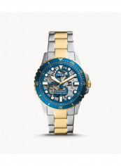 Men's FB-01 Automatic Two-Tone Stainless Steel Strap Wrist Watch ME3191