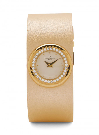 Leather Analog Watch PG123F