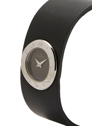 Women's Leather Analog Watch PG122AE5