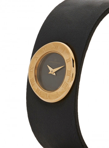 Women's Leather Analog Watch PG122DE3