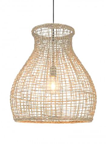 Sapa Seagrass Pendant Brown 32x38centimeter