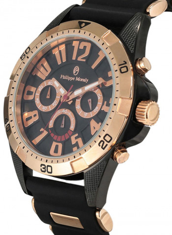 Men's Rubber Chronograph Watch RC1455BRBB