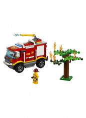 243-Piece City Fire Truck Building Toy Set