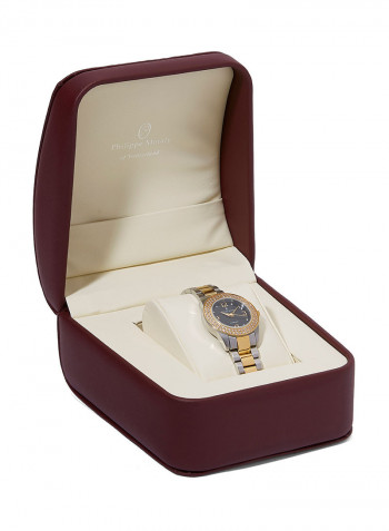 Women's Water Resistant Stainless Steel Analog Wrist Watch