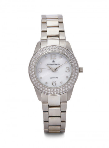 Women's Water Resistant Stainless Steel Analog Wrist Watch