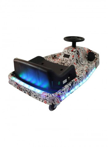 Crazy Drift Electric Ride-On With LED Light 85.5x53x21.5cm