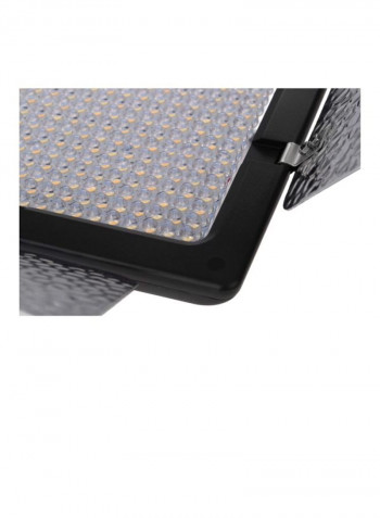 CRI 95 Plus Wireless LED Light Panel 25.5x18.5x5centimeter Silver/Black