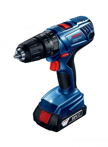 GSB 180-LI Professional Cordless Combi Drill Driver Blue/Black/Red