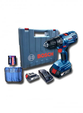 GSB 180-LI Professional Cordless Combi Drill Driver Blue/Black/Red