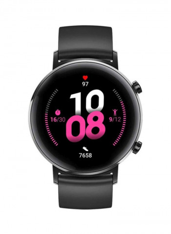 GT2 Smartwatch With 15 Sports Modes Night Black